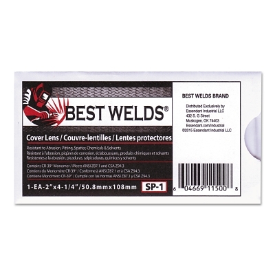 BW 2X4 1/4 70% CR-39 COVER LENS